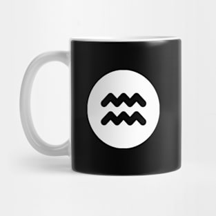 Aquarius Star Symbol Mug